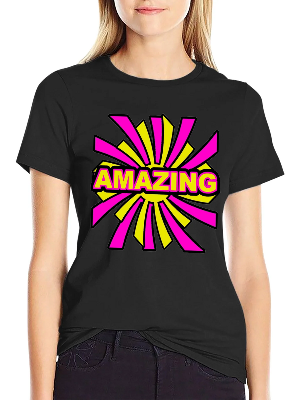 Amazing Graphic Print T-Shirt - Fun Trendy Tee product image 2