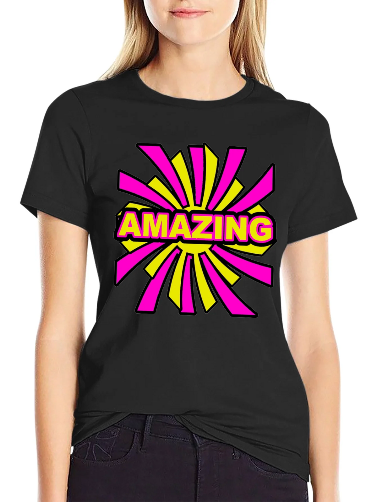 Amazing Graphic Print T-Shirt - Fun Trendy Tee product image 2