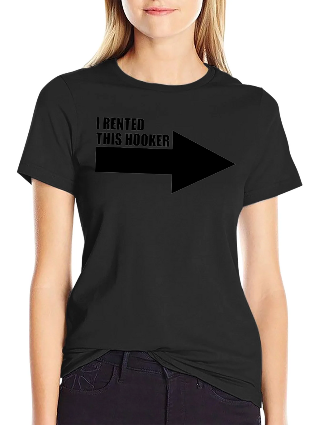 Funny I Rented This Hooker T-Shirt product image 2