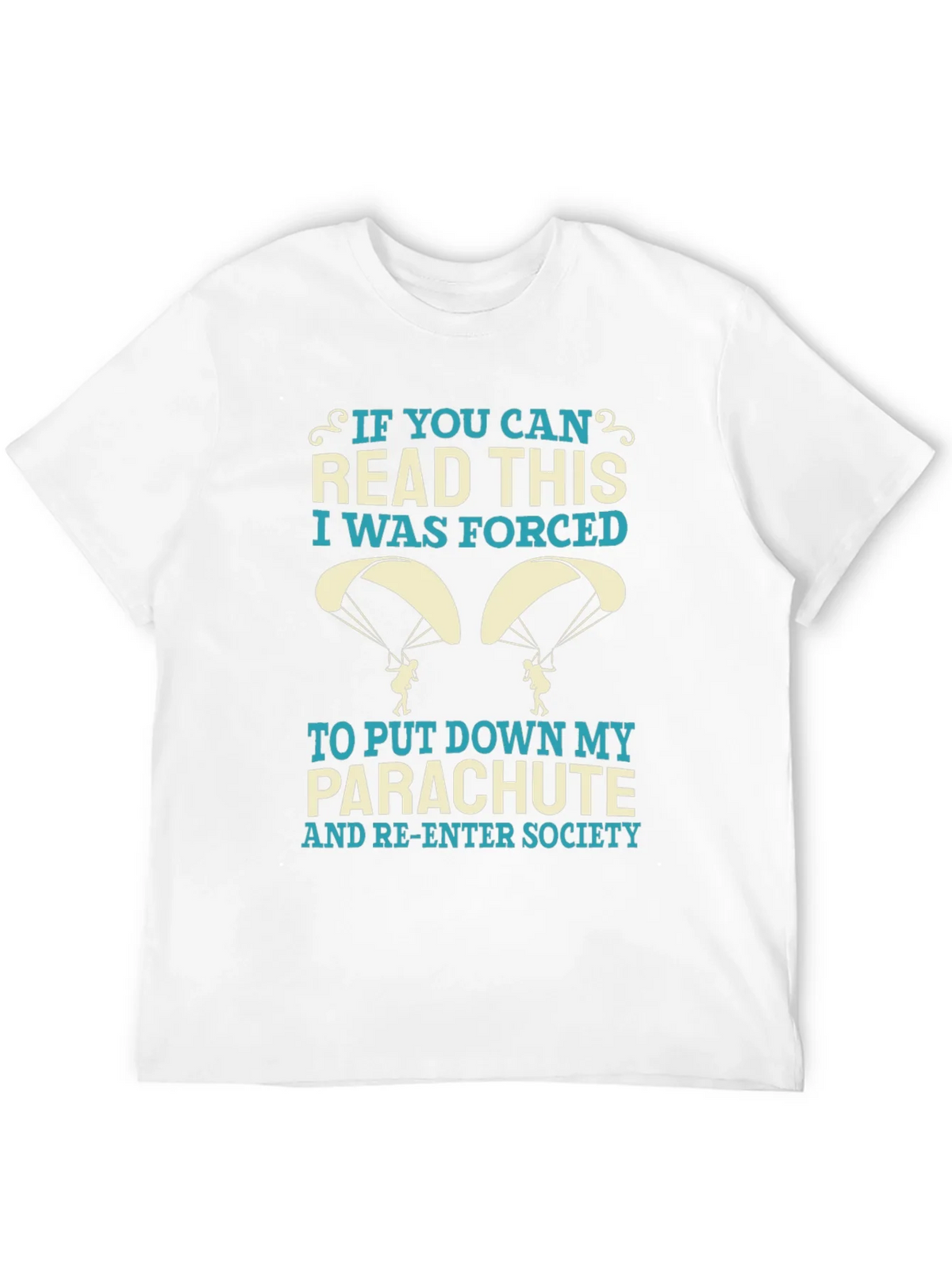 Funny Parachute T-Shirt - Forced Re-Entry Tee product image 11