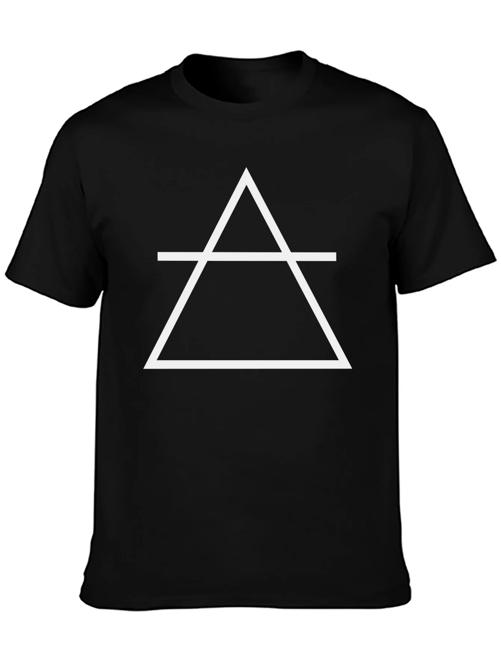 Geometric Symbol Black T-Shirt product image 3