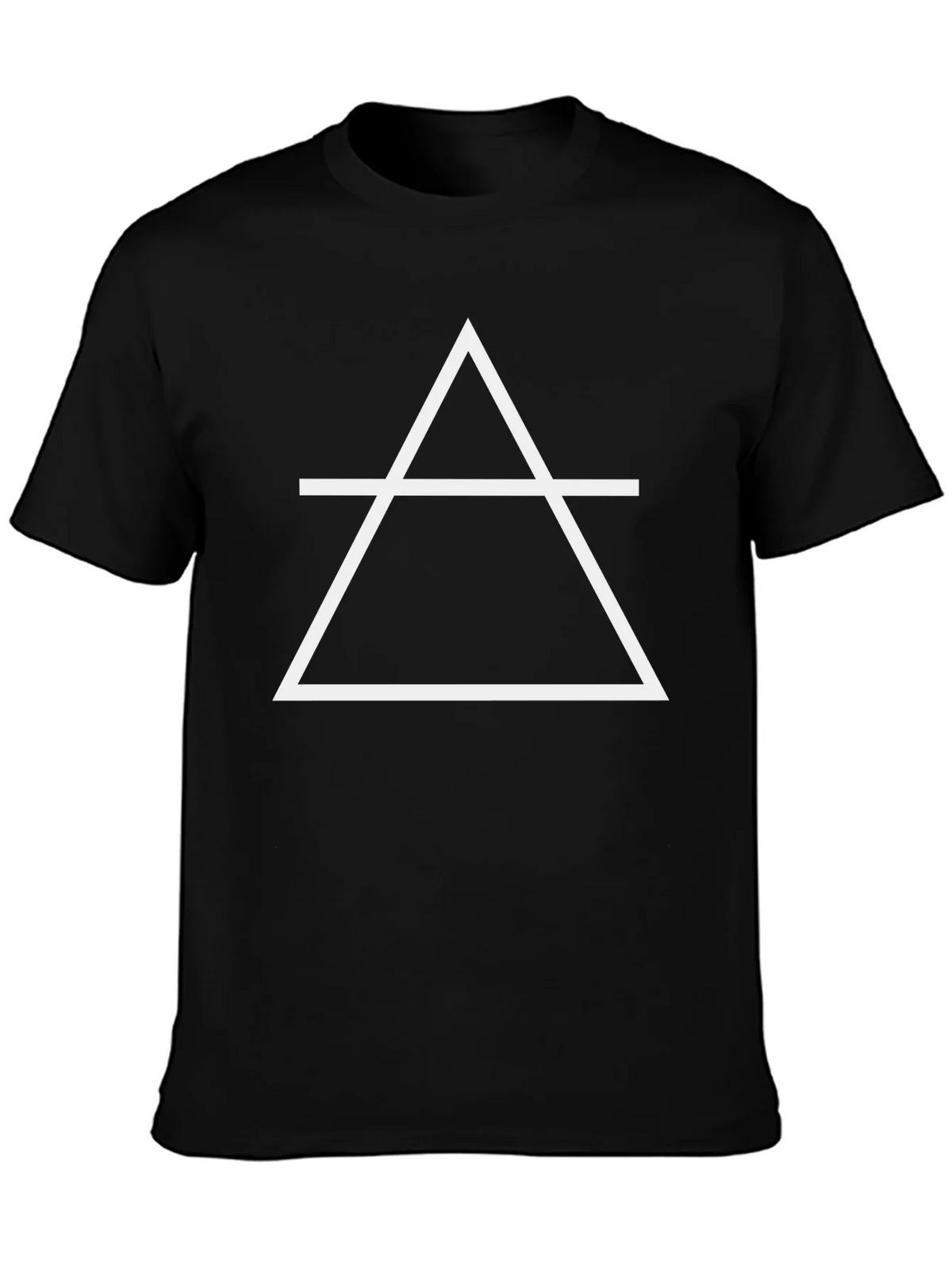 Geometric Symbol Black T-Shirt product image 3