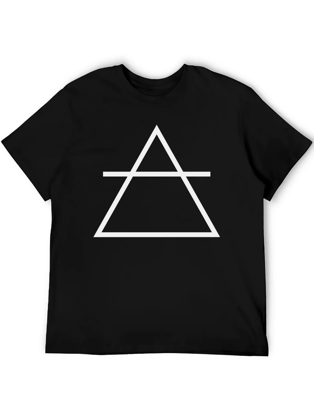 Geometric Symbol Black T-Shirt product image 5