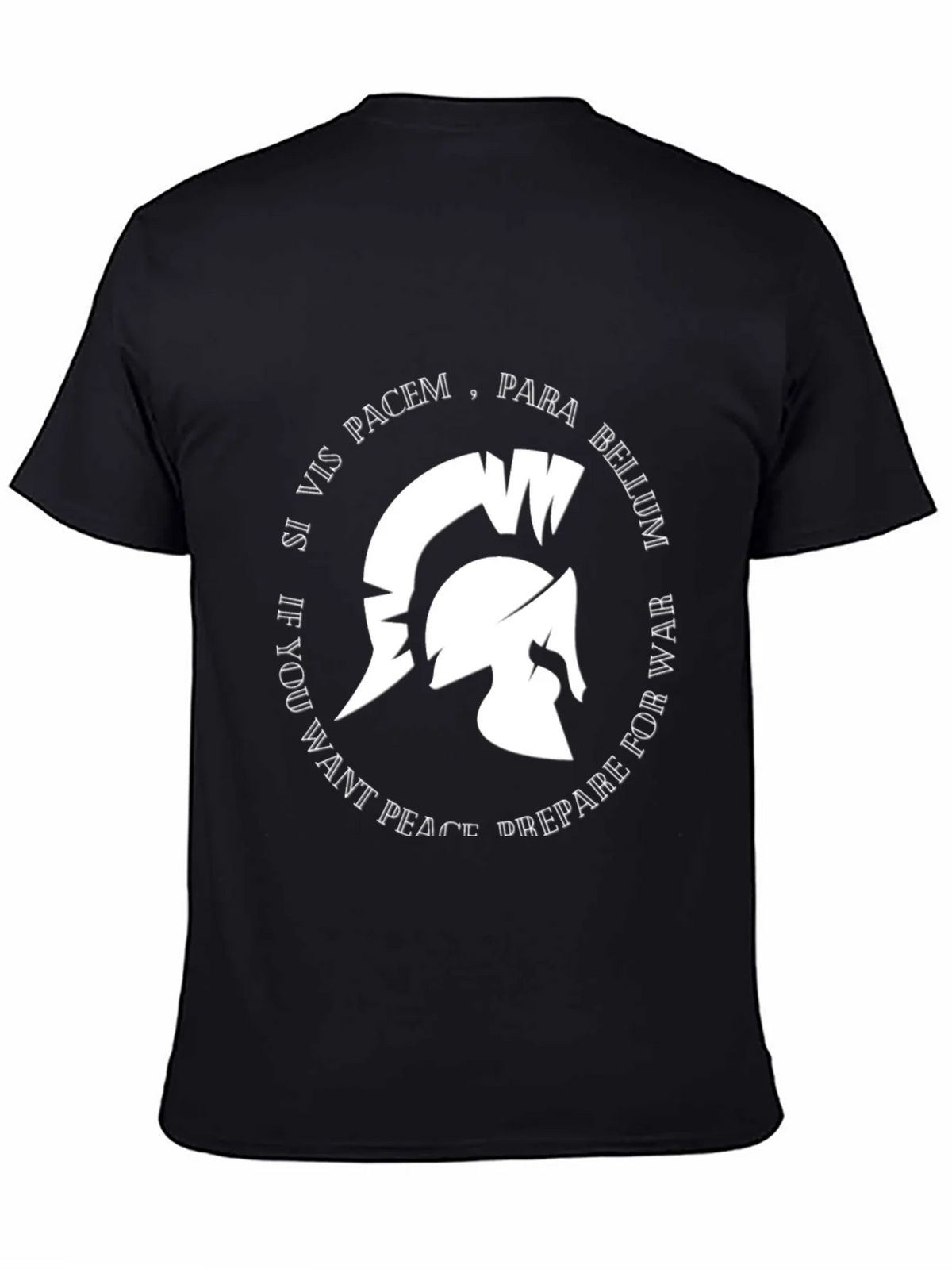 Spartan Helmet Tee - If You Want Peace Prepare for War product image 4