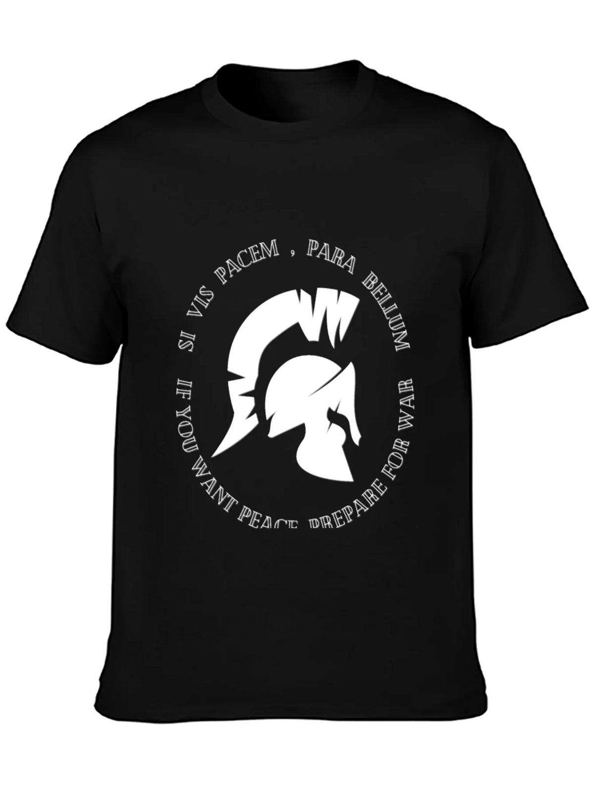 Spartan Helmet Tee - If You Want Peace Prepare for War product image 3