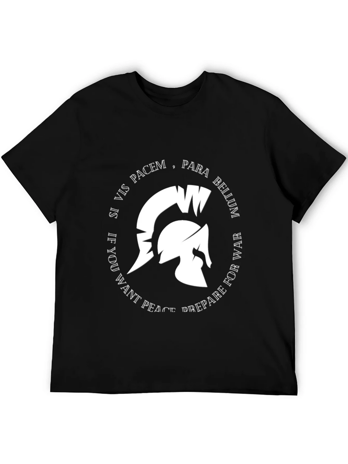 Spartan Helmet Tee - If You Want Peace Prepare for War product image 5