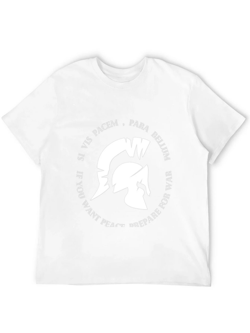 Spartan Helmet Tee - If You Want Peace Prepare for War product image 11