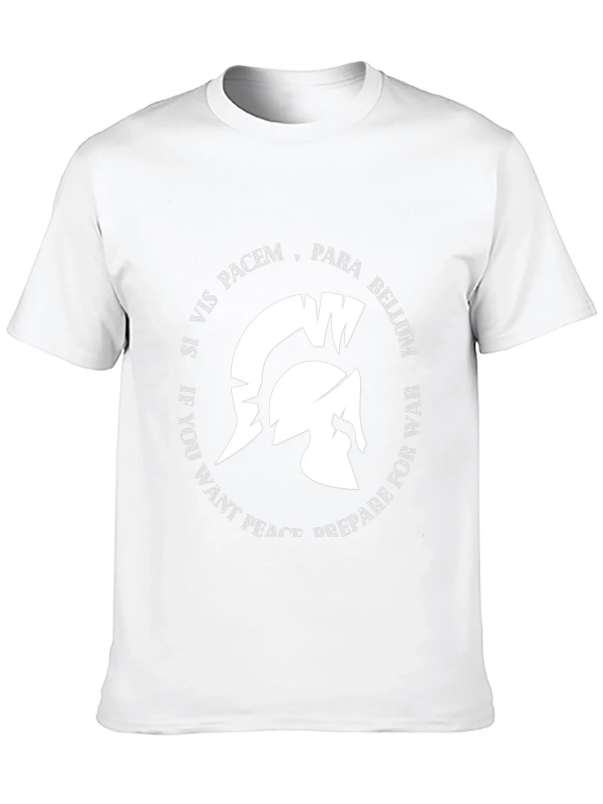 Spartan Helmet Tee - If You Want Peace Prepare for War product image 9
