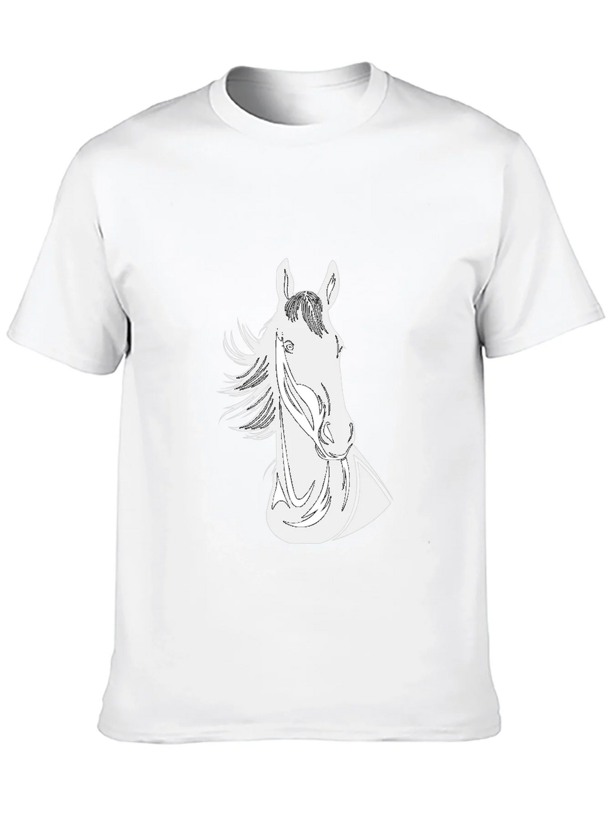 Black Horse Graphic Tee - Stylish and Unique! product image 9