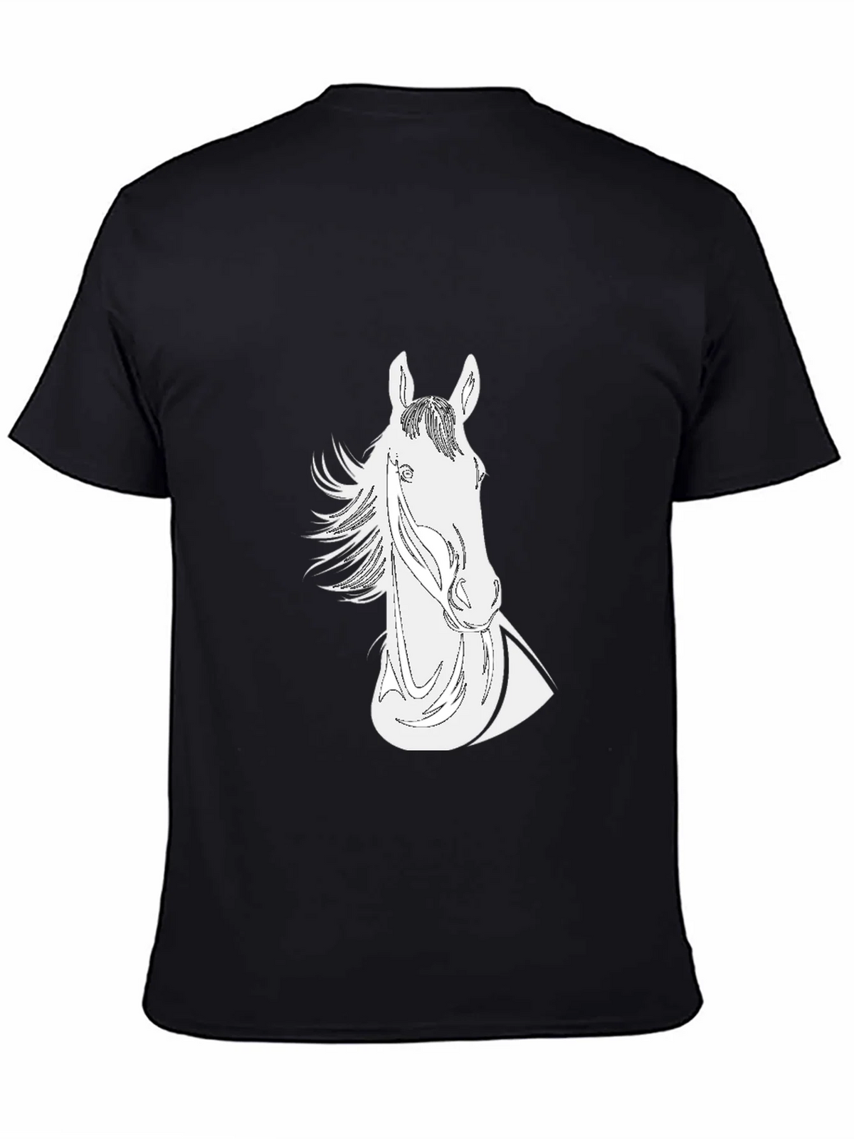 Black Horse Graphic Tee - Stylish and Unique! product image 4