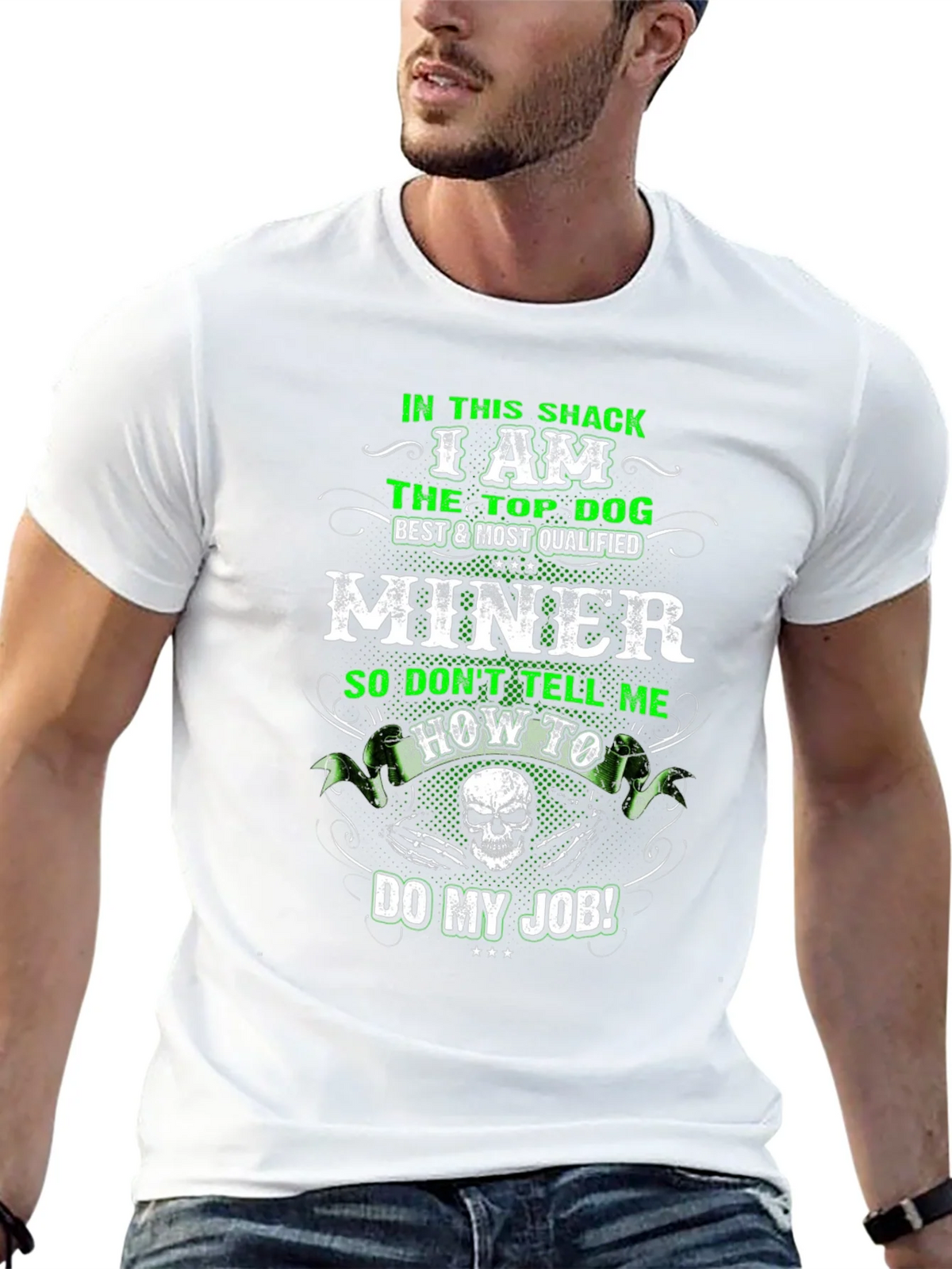 Miner T-Shirt: Top Dog Best Qualified product image 12