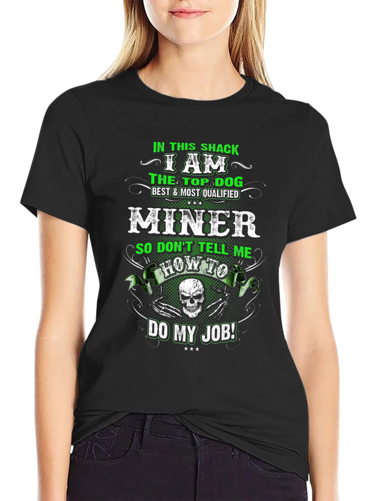 Miner T-Shirt: Top Dog Best Qualified product image 2