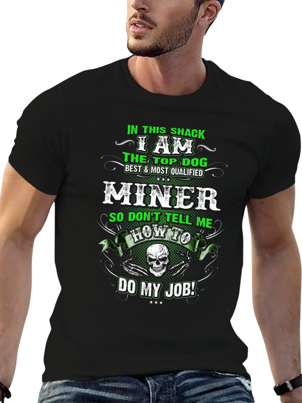 Miner T-Shirt: Top Dog Best Qualified product image 6