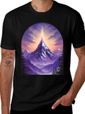 Mountain Peak Graphic Tee - Black product image 1