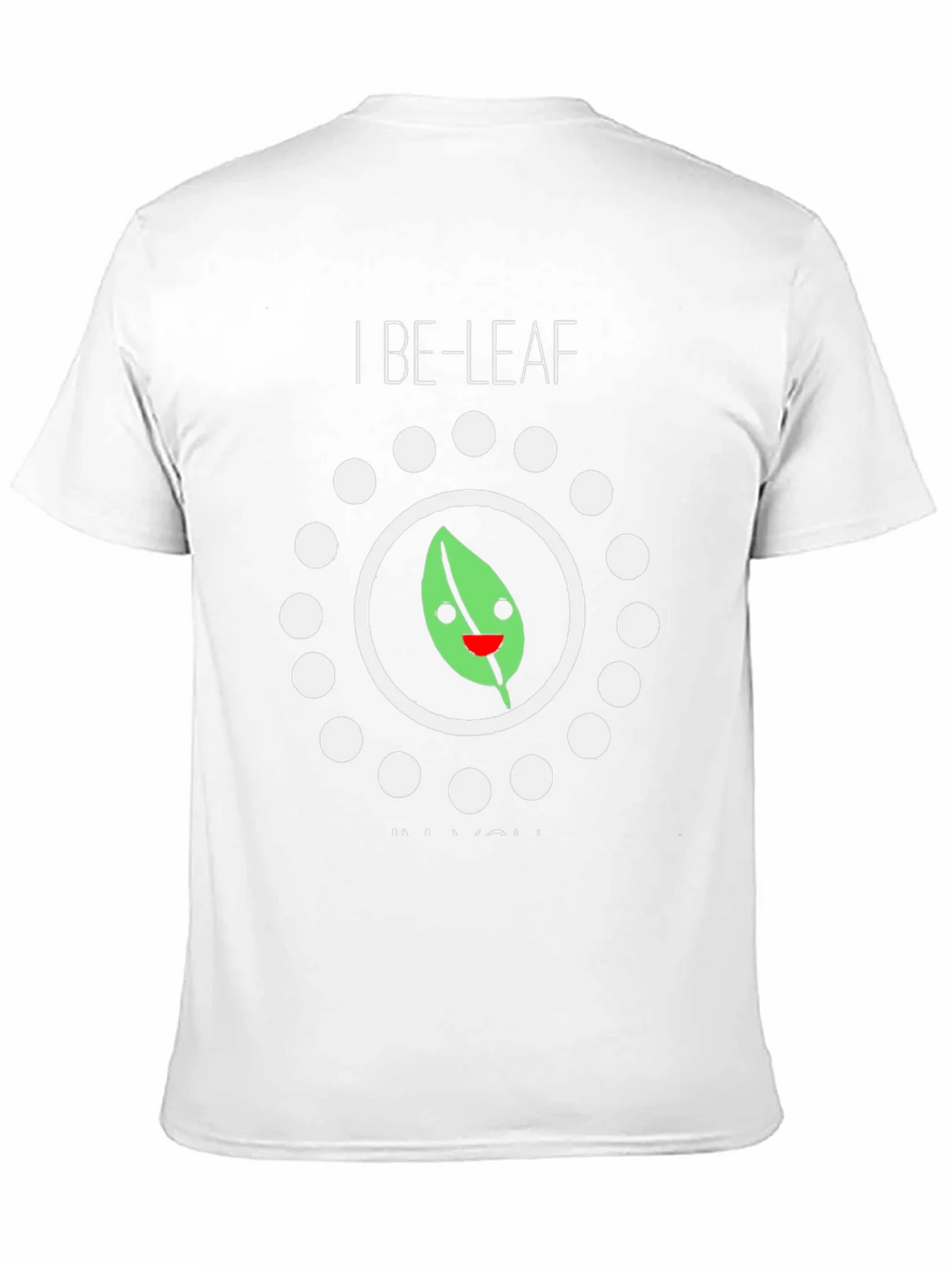 I Be-Leaf In You Graphic Tee - Black Cotton T-Shirt product image 10