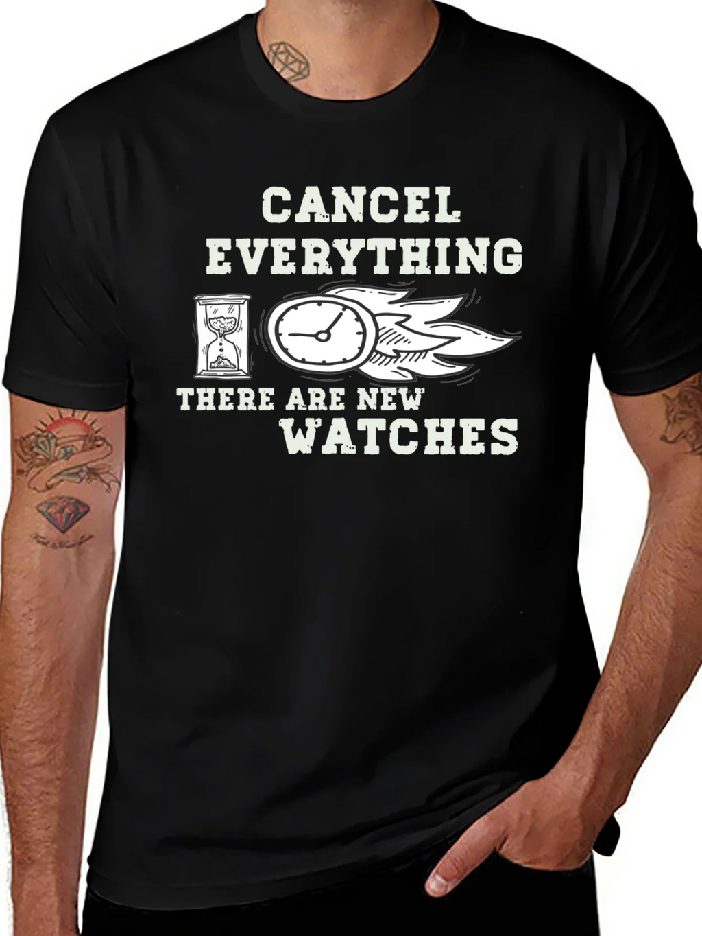 Cancel Everything New Watches T-Shirt Funny product image 1