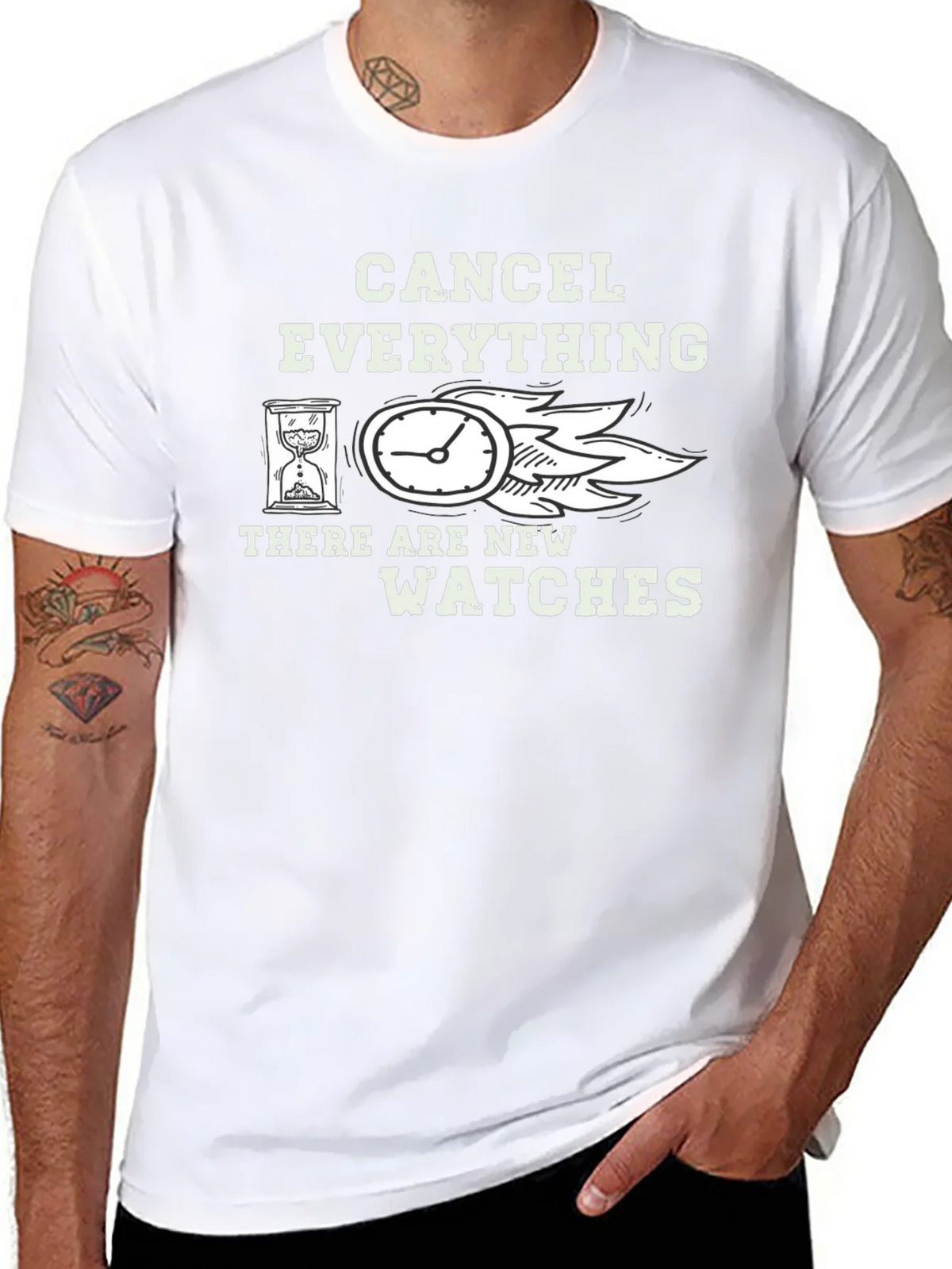 Cancel Everything New Watches T-Shirt Funny product image 7