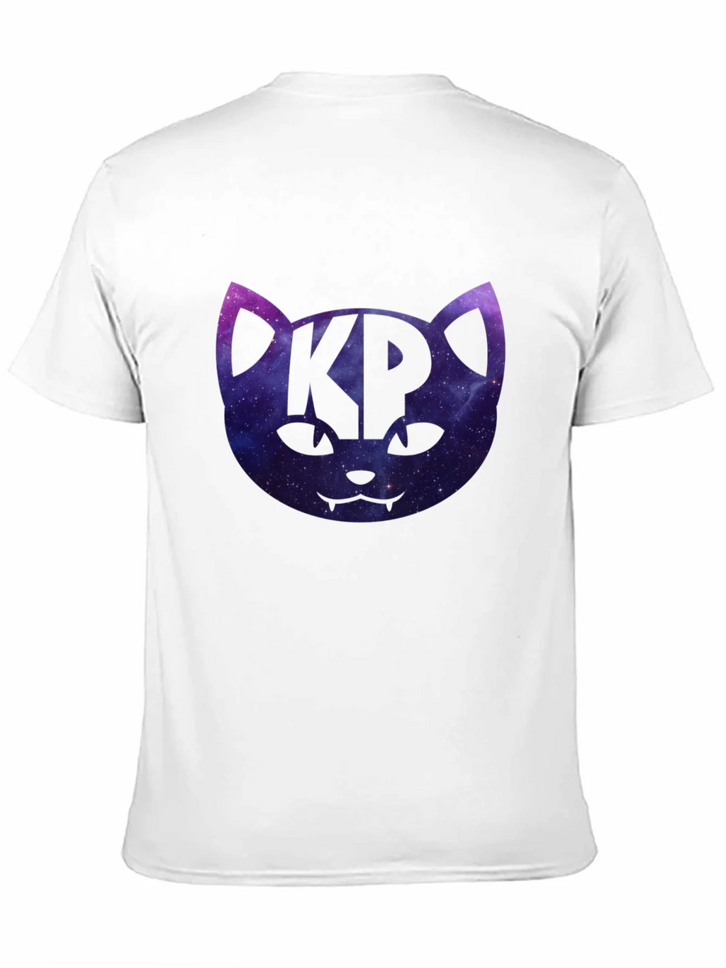 Cosmic Cat KP Black T-Shirt - Galaxy Kitty Design product image 10