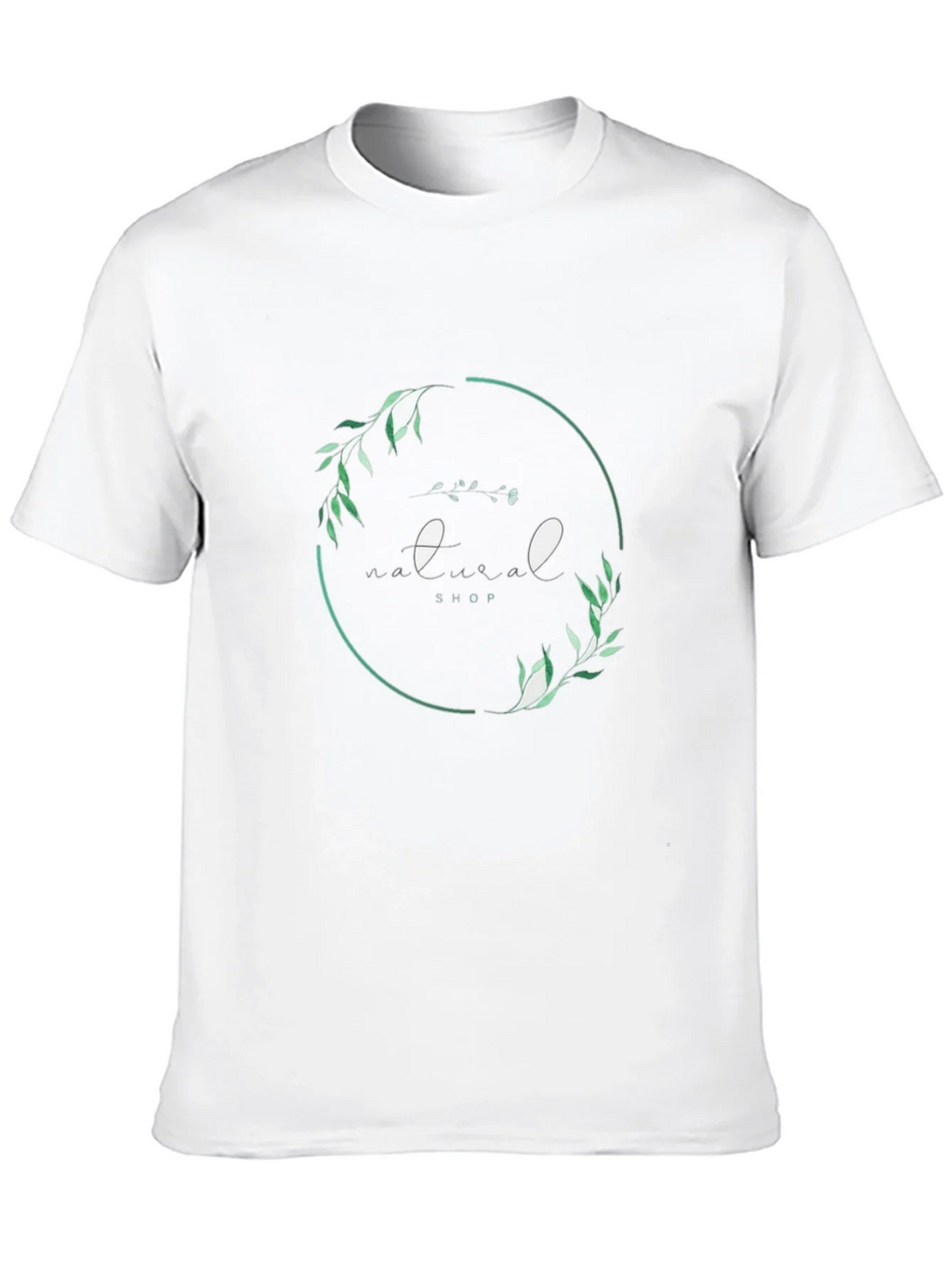 Natural Shop Graphic Tee - Black Cotton T-Shirt product image 9