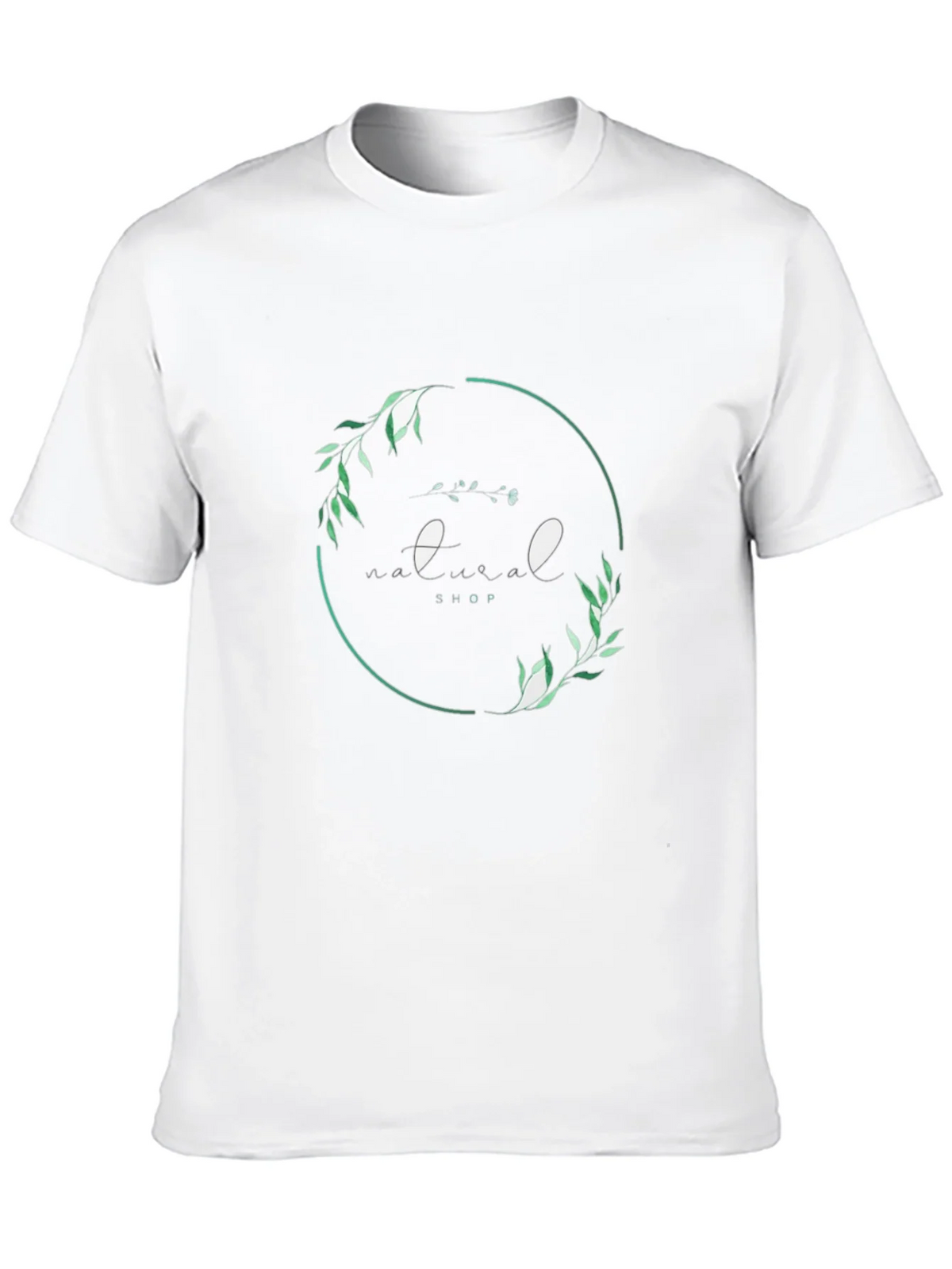 Natural Shop Graphic Tee - Black Cotton T-Shirt product image 9