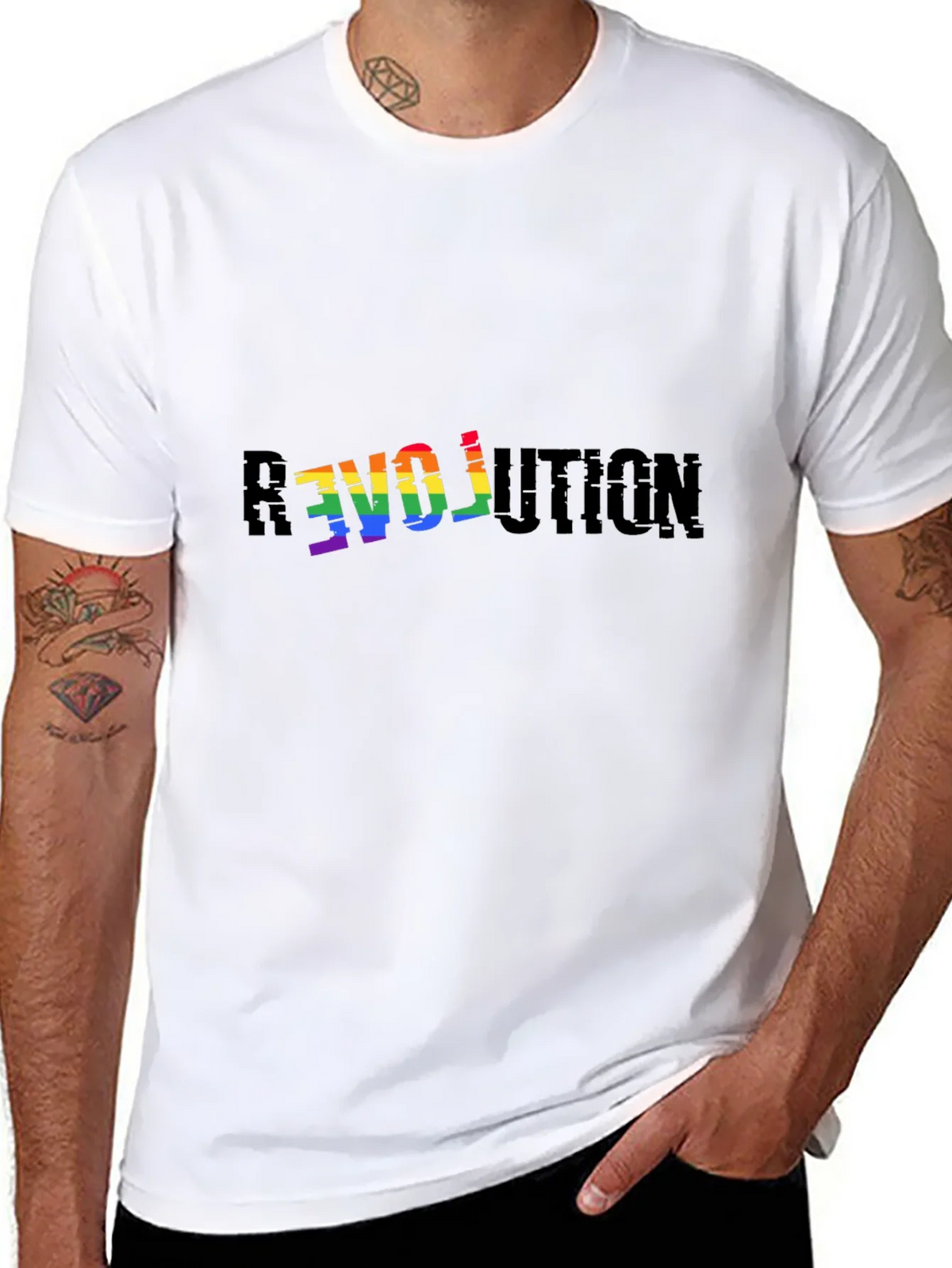 Love Revolution Pride T-Shirt product image 7