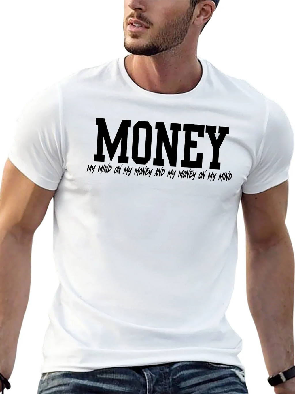 Money Mind T-Shirt - Black product image 12