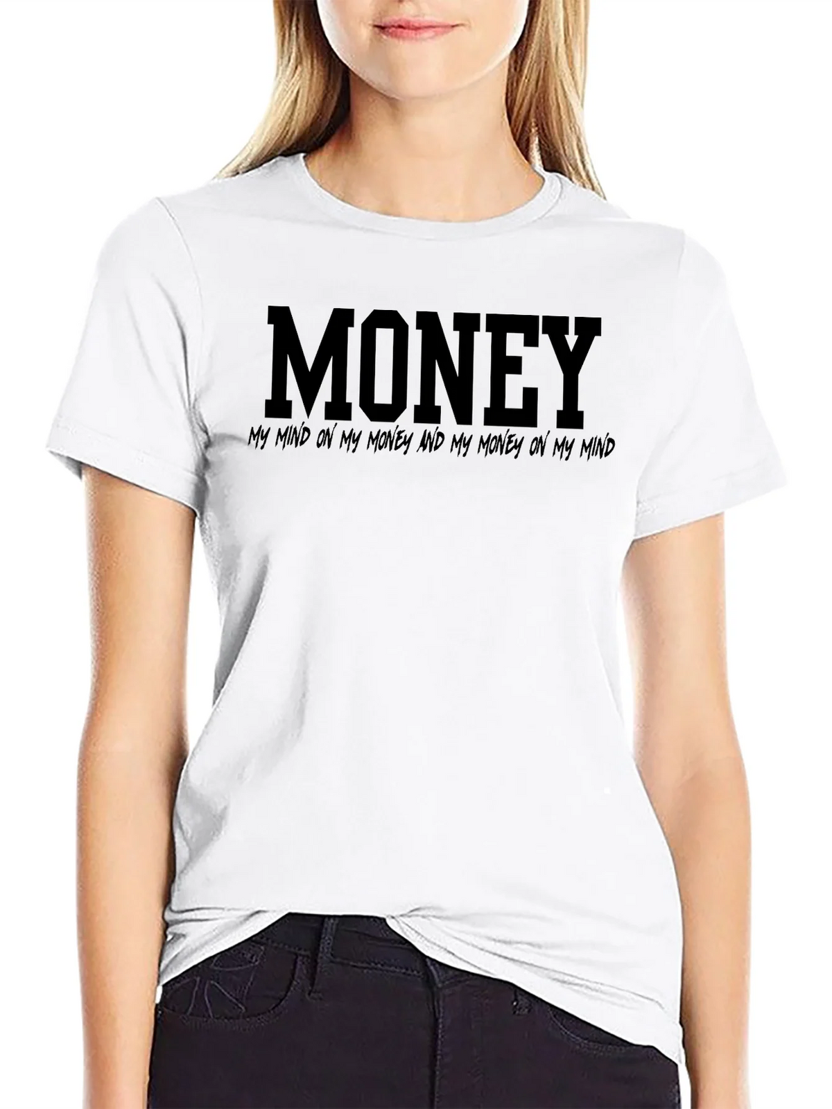 Money Mind T-Shirt - Black product image 8