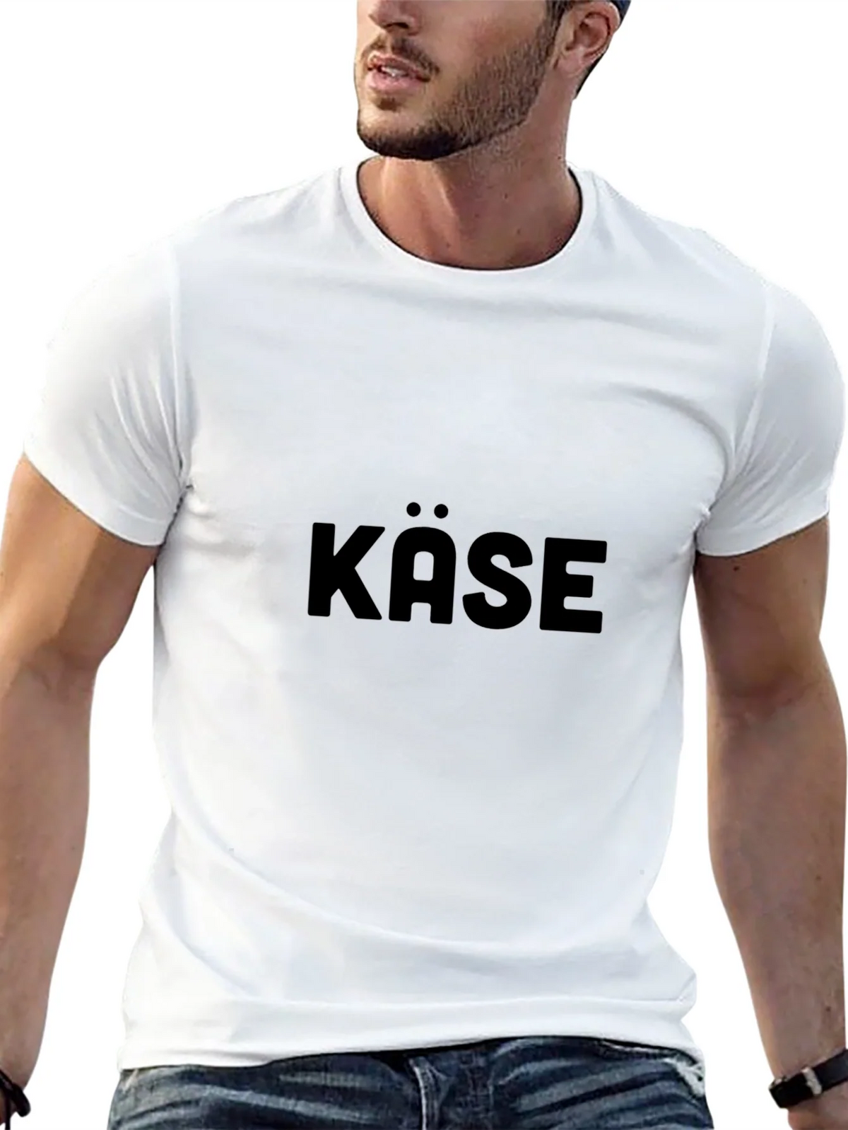 KÄSE Graphic Black T-Shirt product image 7