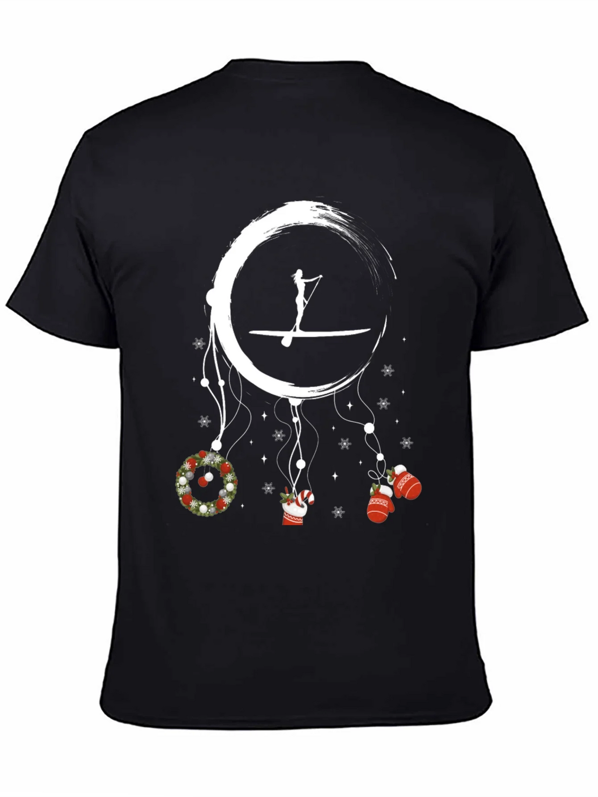 Paddleboard Christmas Dream T-shirt product image 4