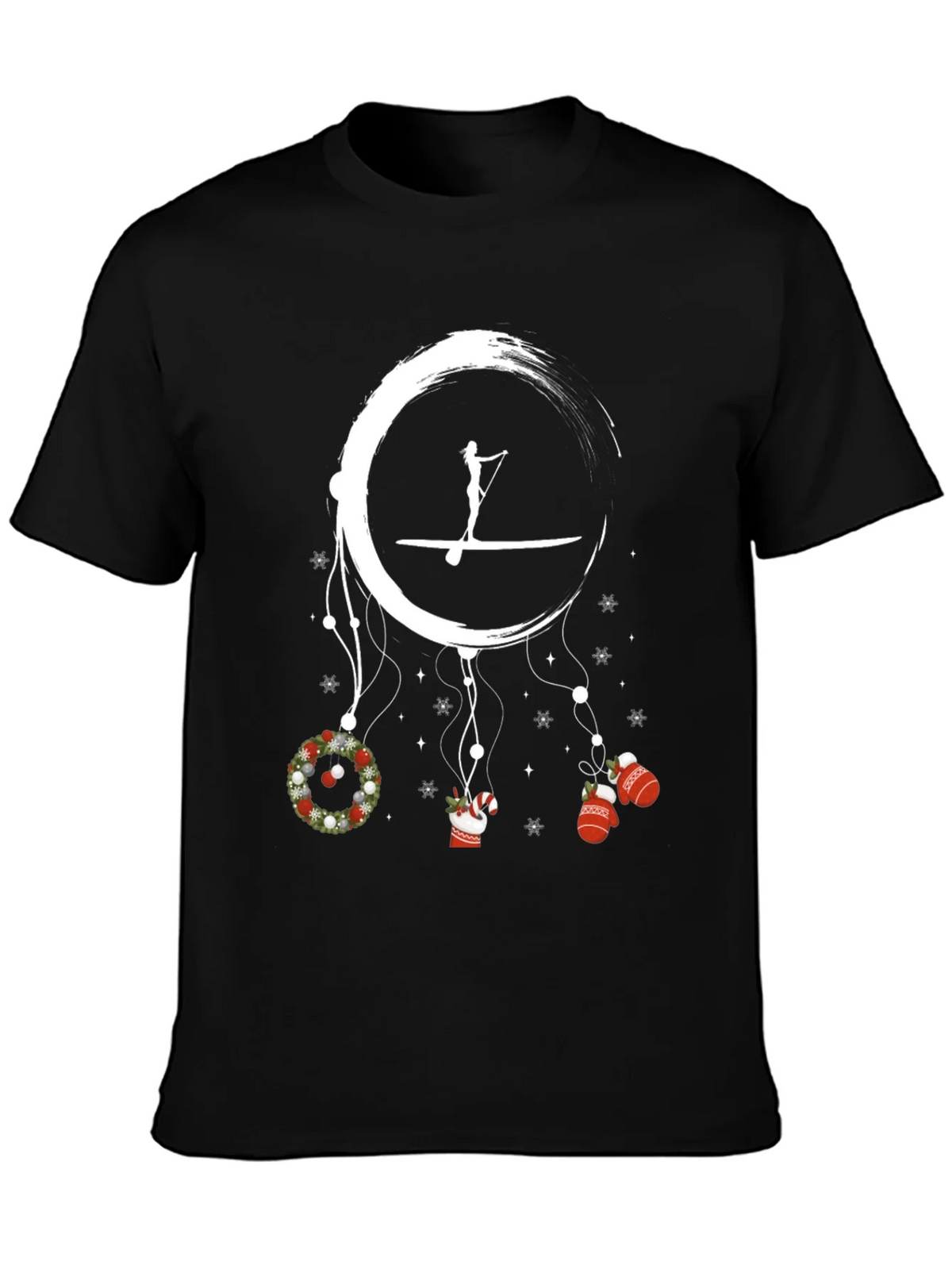 Paddleboard Christmas Dream T-shirt product image 3