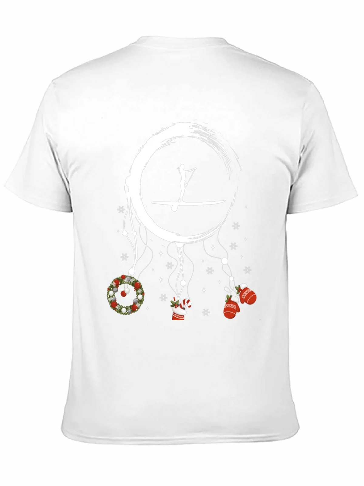 Paddleboard Christmas Dream T-shirt product image 10