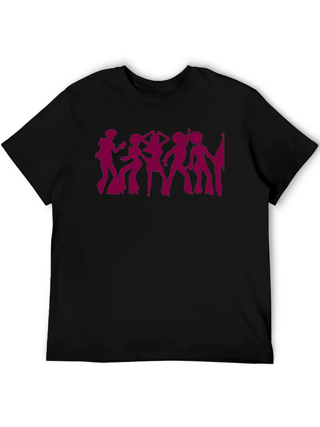 Retro Disco Dancer Silhouette T-Shirt product image 5