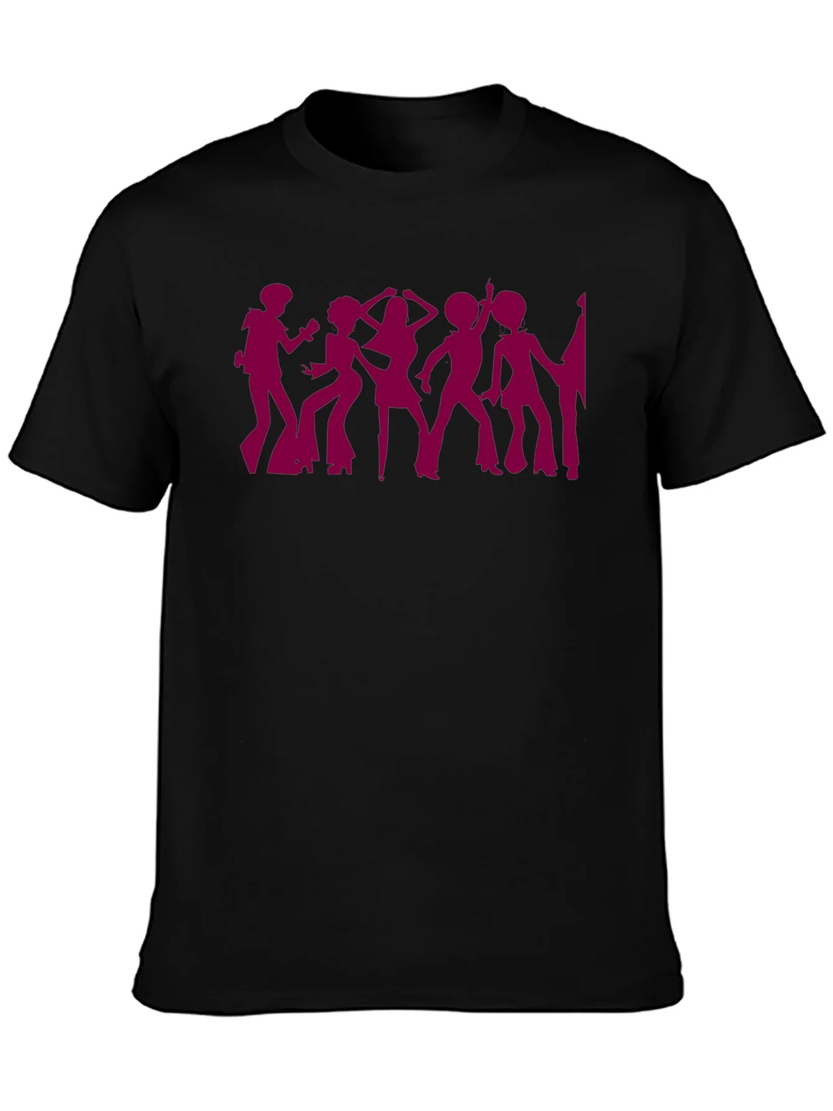 Retro Disco Dancer Silhouette T-Shirt product image 3