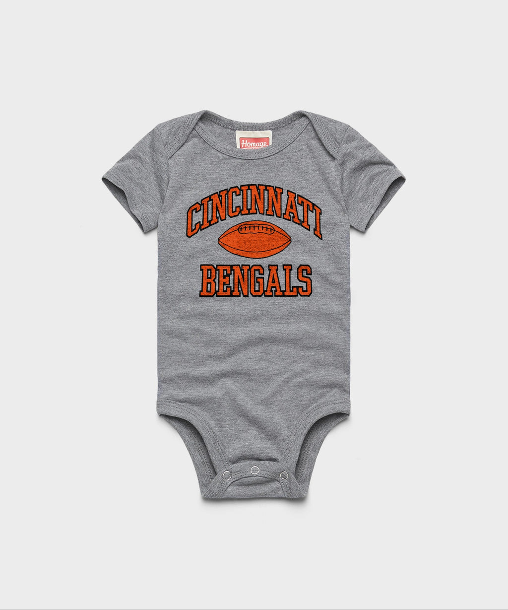 Cincinnati Bengals Gridiron Baby One Piece