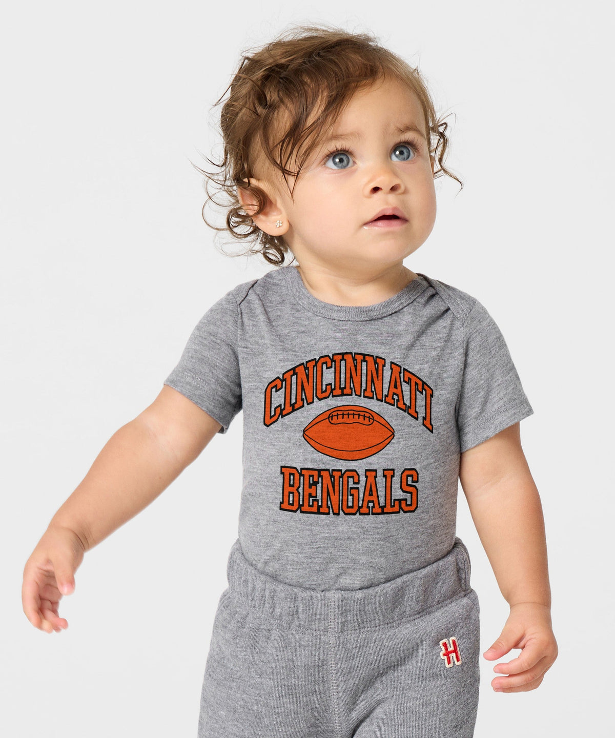 Cincinnati Bengals Gridiron Baby One Piece