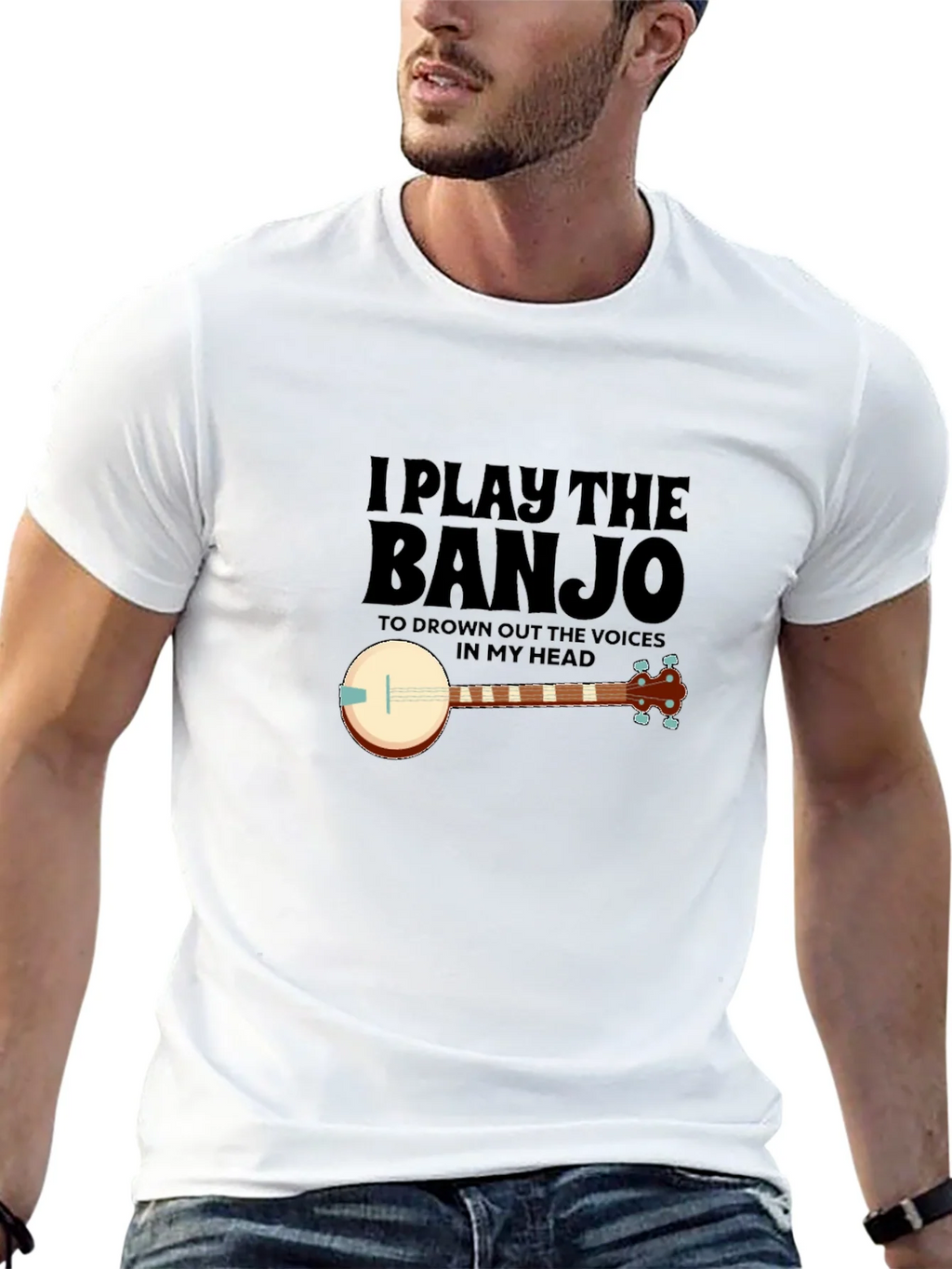 I Play the Banjo T-Shirt product image 12