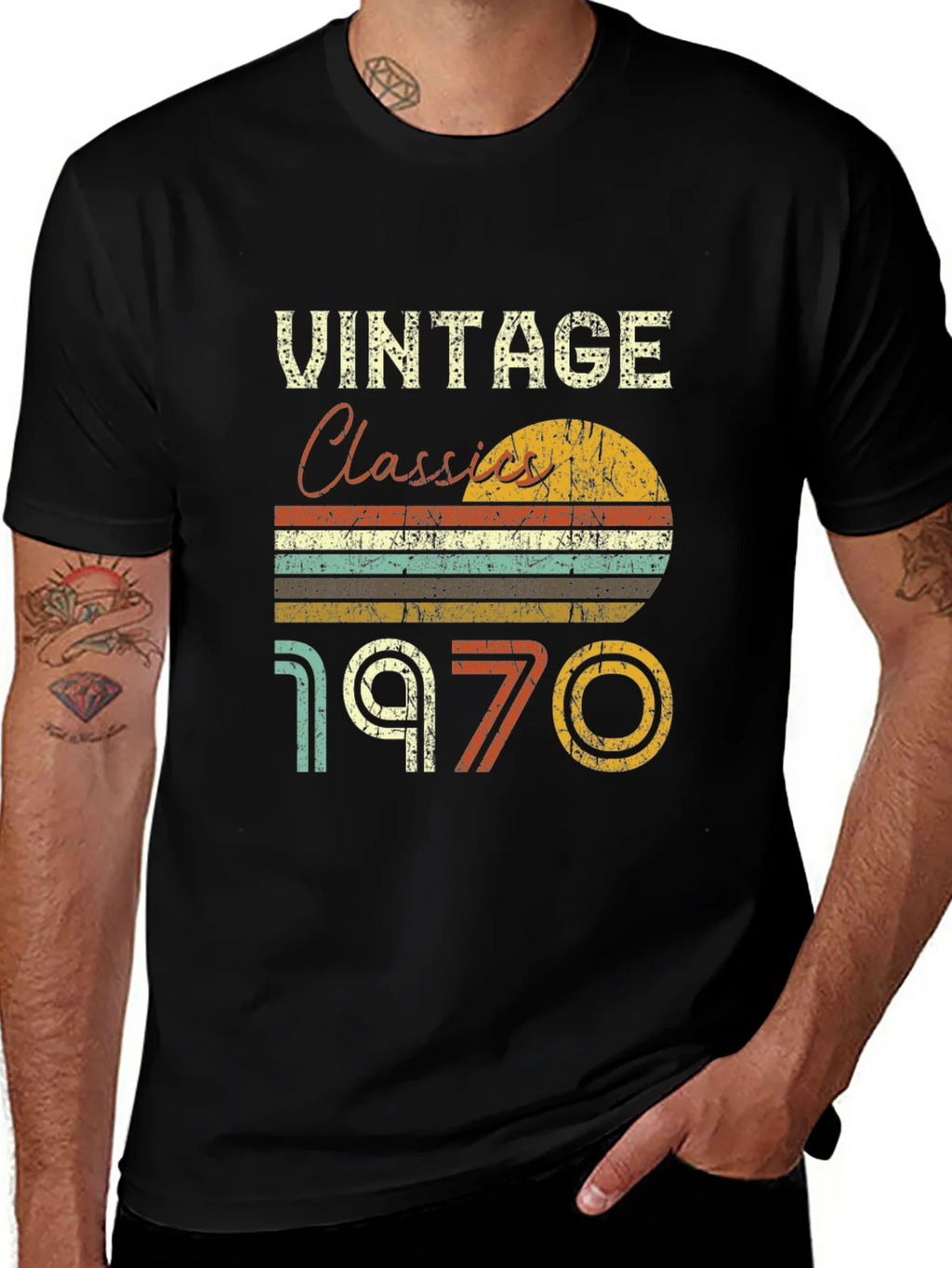 Vintage Classics 1970 Retro T-Shirt product image 1