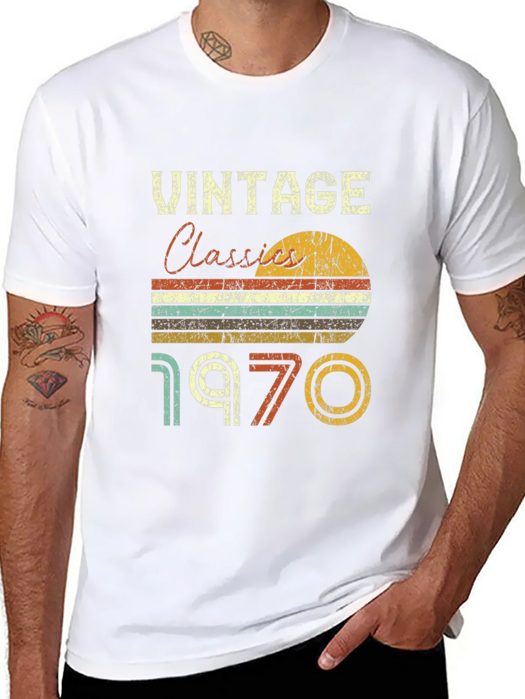Vintage Classics 1970 Retro T-Shirt product image 7