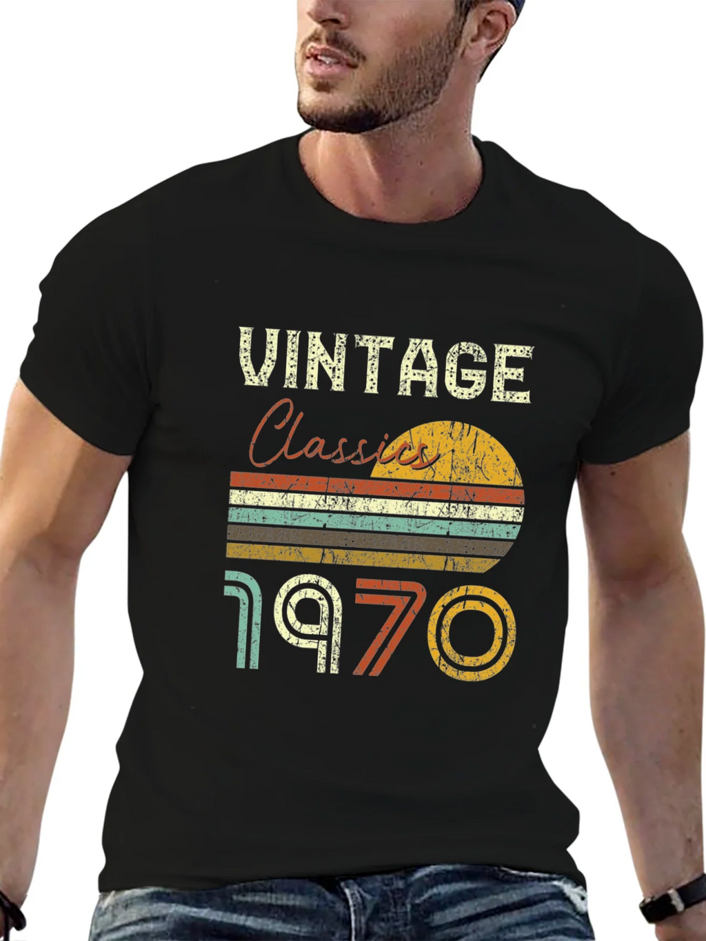 Vintage Classics 1970 Retro T-Shirt product image 6