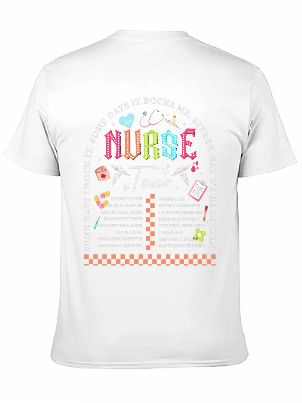 Nurse Tour Graphic Tee product image 10