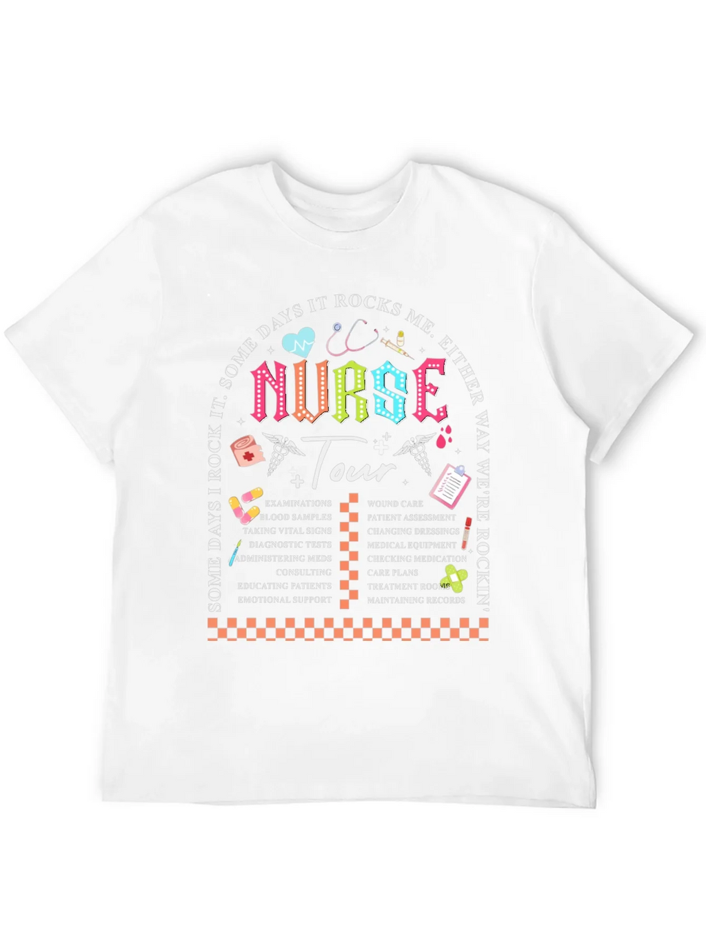 Nurse Tour Graphic Tee product image 11