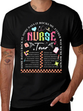 Nurse Tour Graphic Tee product image 1