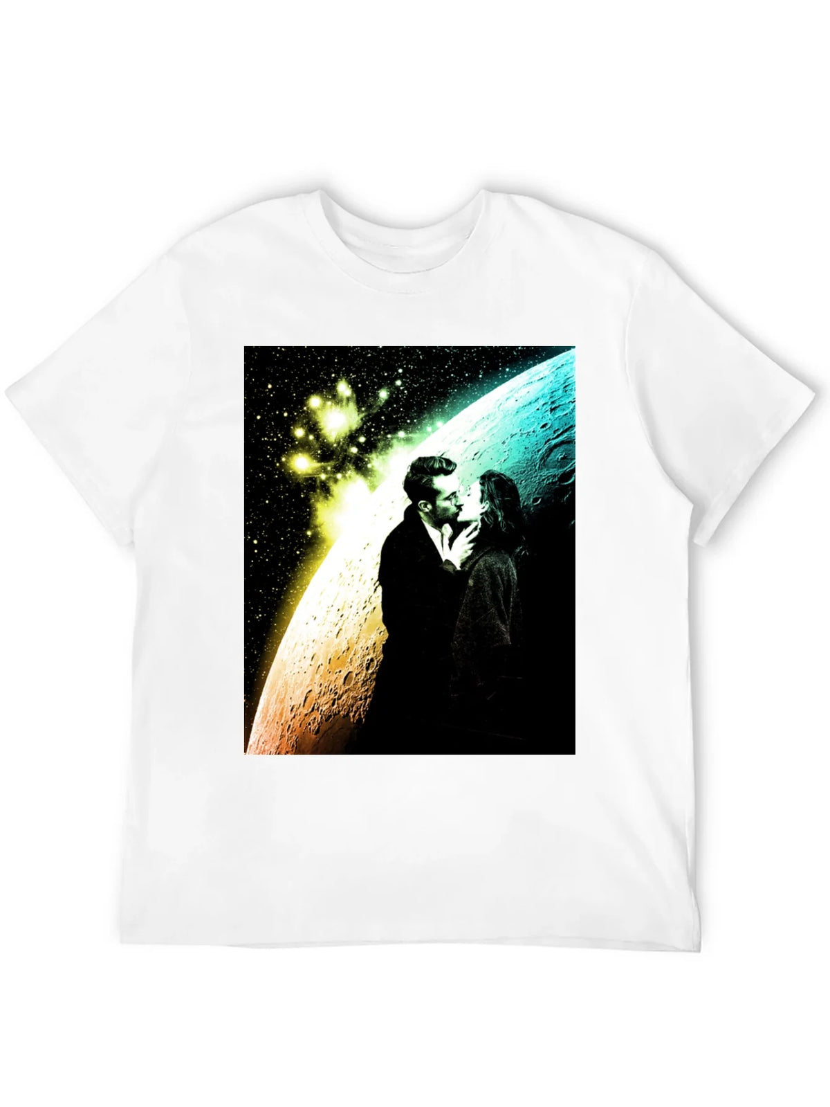 Romantic Space Kiss Graphic Tee product image 11