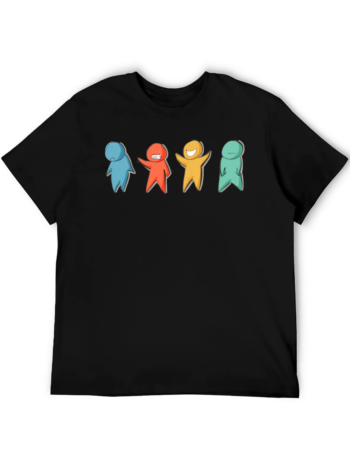 Emotional Figures Graphic Tee product image 5