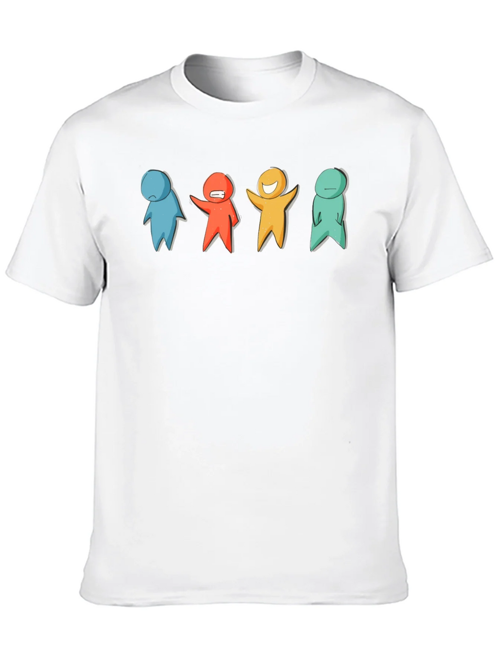 Emotional Figures Graphic Tee product image 9