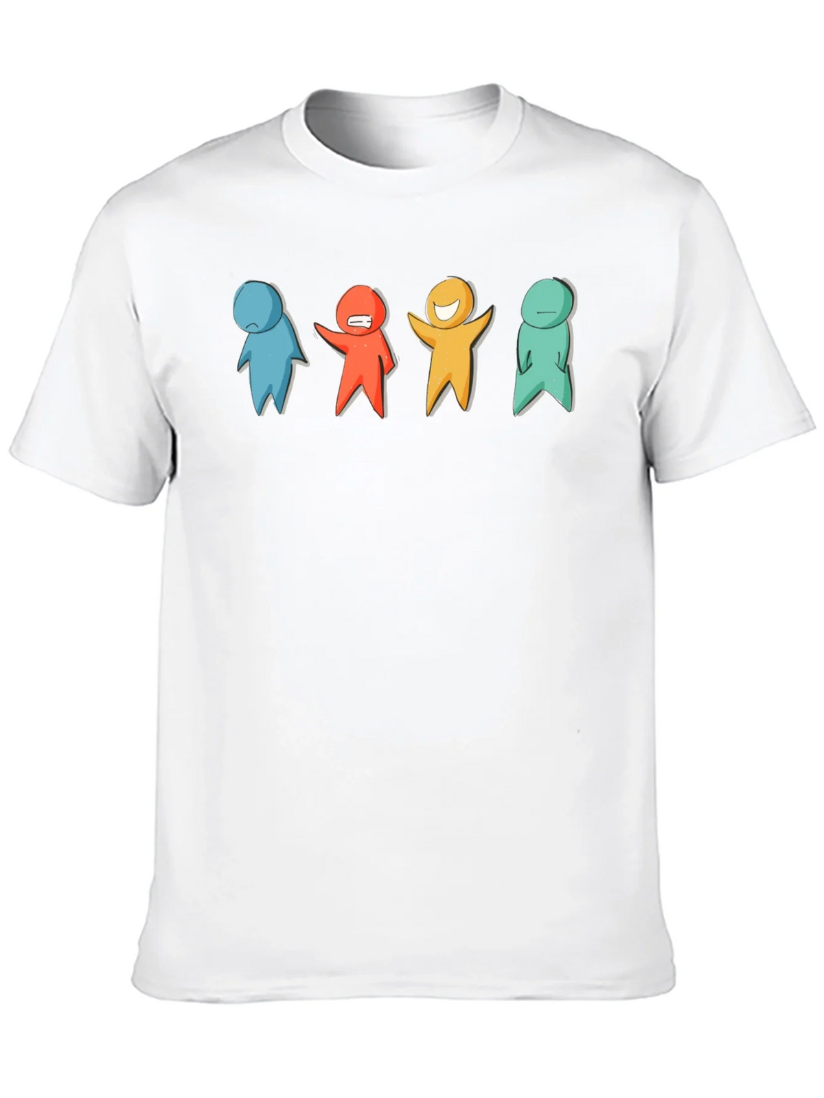 Emotional Figures Graphic Tee product image 9