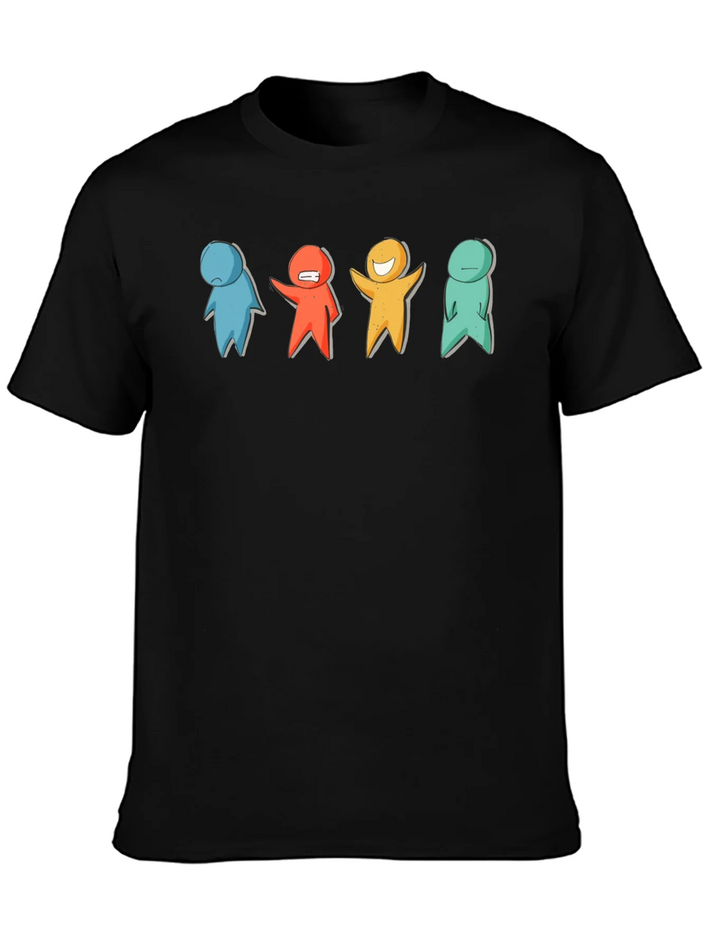 Emotional Figures Graphic Tee product image 3