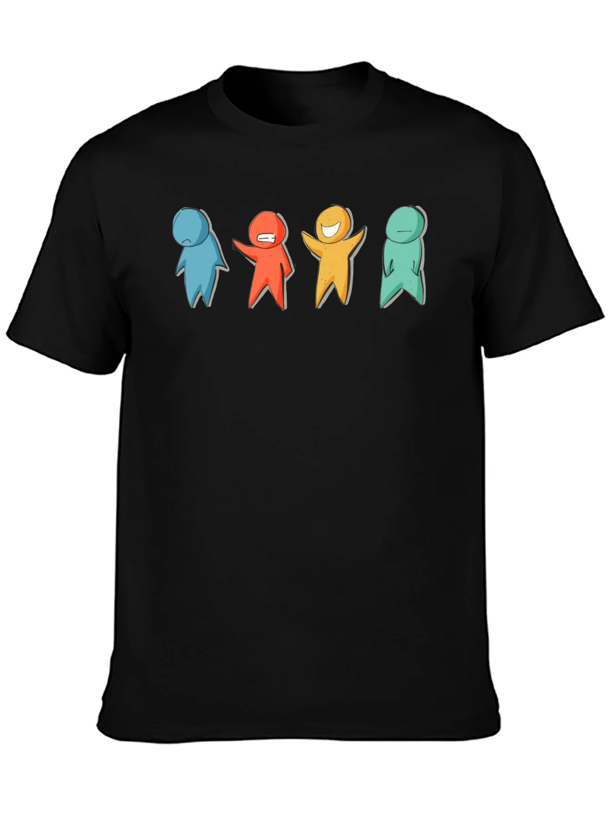 Emotional Figures Graphic Tee product image 3