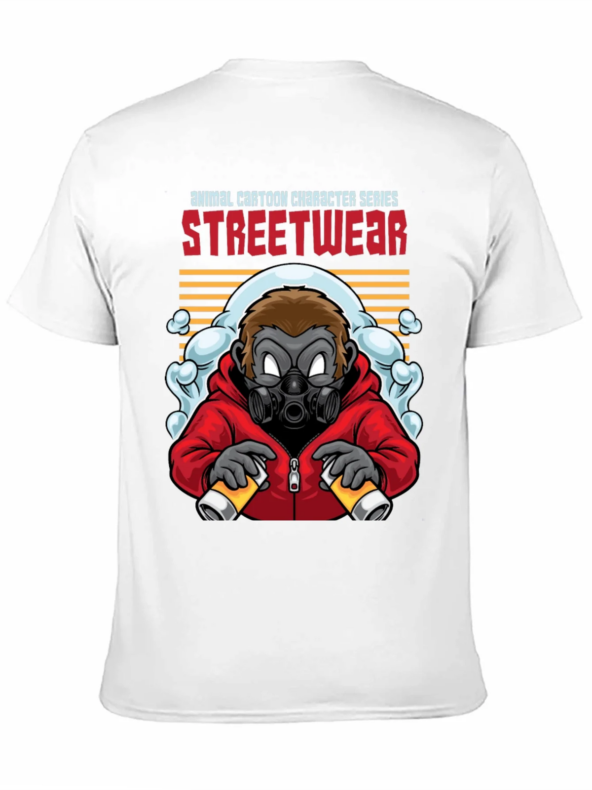 Streetwear Gorilla Graphic Black T-Shirt product image 10