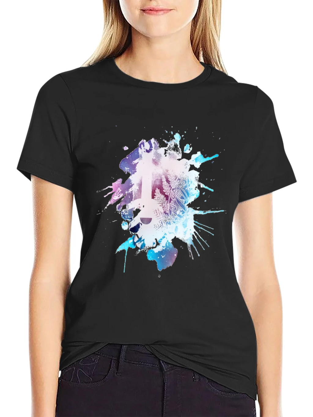 Abstract Guitar Graphic Tee - Mens Black T-Shirt product image 2